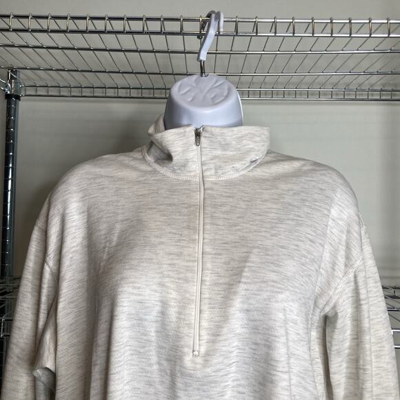 Vintage Patagonia Capilene Men's Gray Quarter Zip Pullover Size L Layered Base - Picture 7 of 11